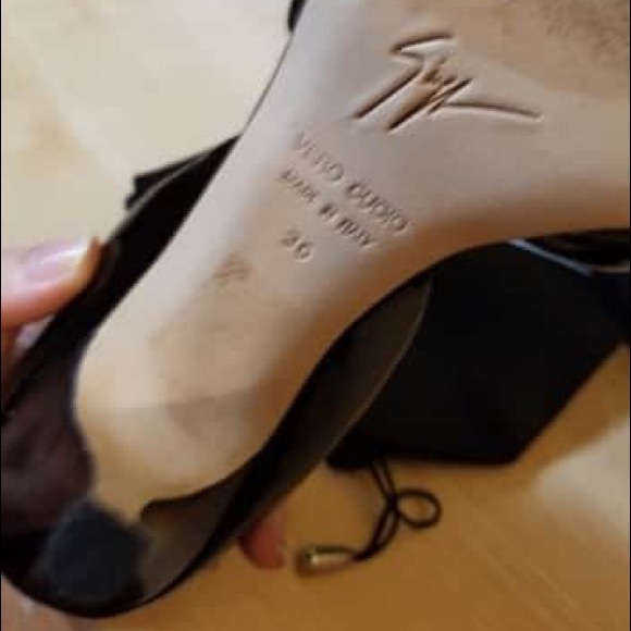 Giuseppe Black Heels - Picture 4 of 8